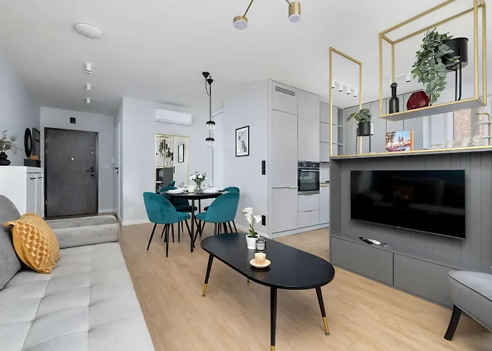 Modern Potrzask - Ac, Terrace & Parking By Renters 아파트 *