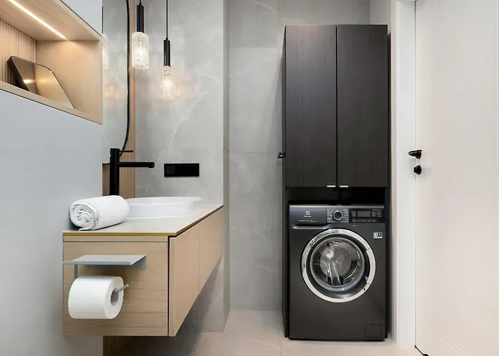 Modern Potrzask - Ac, Terrace & Parking By Renters